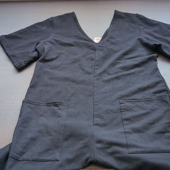 Smash + Tess Black Aria Double V-Neck Romper Jumpsuit S - Picture 6 of 16